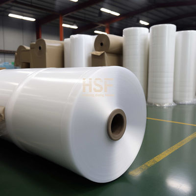 PE Self Adhesive Film สําหรับพื้นผิว 50 ไมครอน สะอาด ง่ายต่อการใช้ ความกว้าง 1500 มม แม็กซ์ วัสดุโพลีเอธีเลน